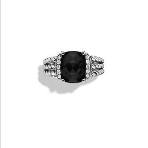 Black Onyx Petite Wheaton Ring Size 6
